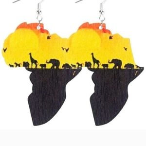 Safari Sunset Kids Earrings